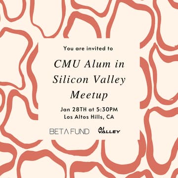 Cover Image for CMU Alum in Silicon Valley Meetup