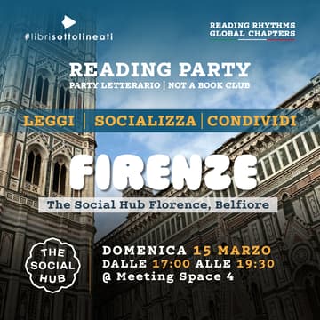 Cover Image for Reading Party Firenze: domenica 15 marzo