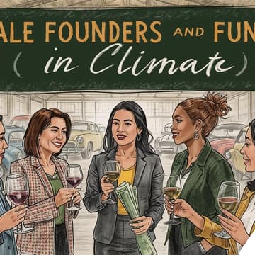 Cover Image for Female Founders and Funders - In Climate