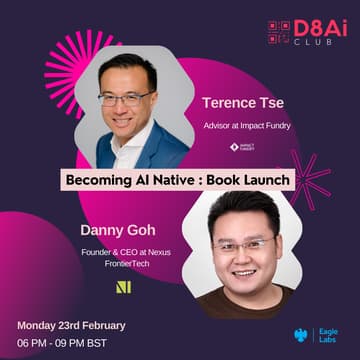 Cover Image for The D8AI Club's Becoming AI Native : Book Launch