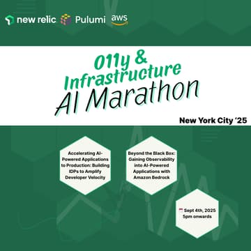 Cover Image for O11y & Infrastructure AI Marathon - NYC '25