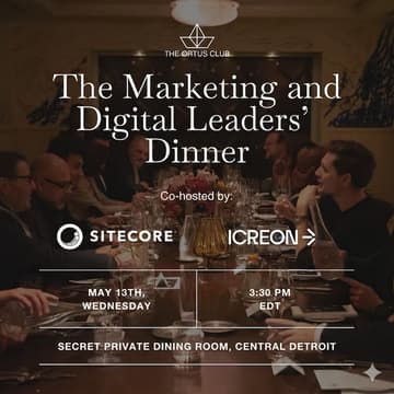 Cover Image for Join This Executive Dinner Discussion for Senior Marketers within the Detroit Area