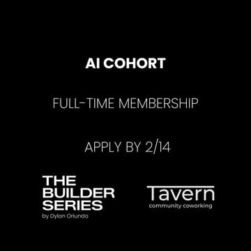 Cover Image for The Builder Series: Tavern AI Cohort: by application only