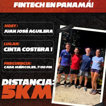 Cover Image for FinTech Runners in Cinta Costera 1!