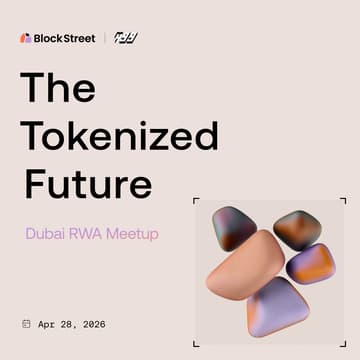 Cover Image for The Tokenized Future Dubai RWA Meetup by 499 & Block Street
