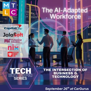 Cover Image for Tech Hot Topic Series: Part 1: The AI-Adapted Workforce: Change Management