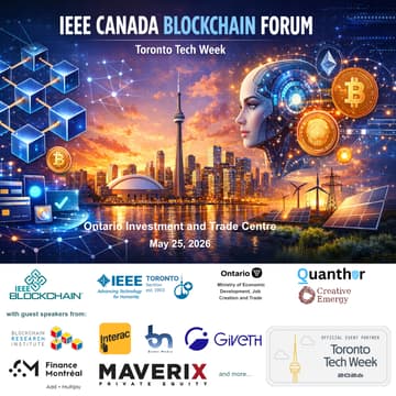 Cover Image for IEEE Canada Blockchain Forum 2026 (4th edition)