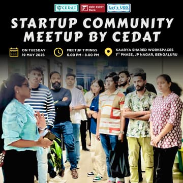 Cover Image for Startup Community Meetup by CEDAT