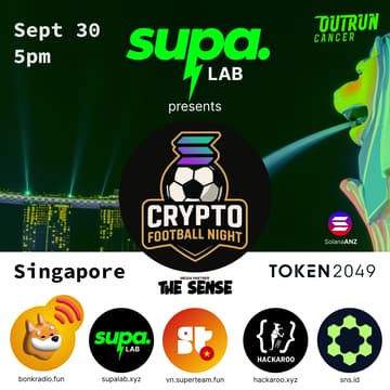 Cover Image for Crypto Football Night @TOKEN2049