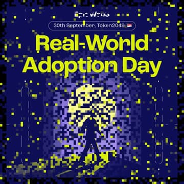 Cover Image for Real-World Adoption Day | Token2049 Singapore 🇸🇬
