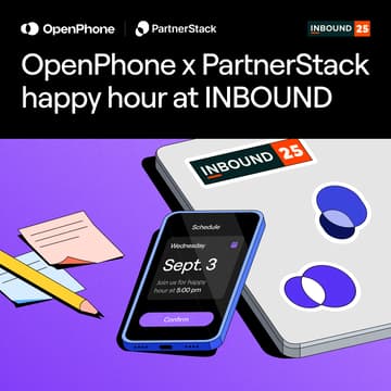 Cover Image for PartnerStack x OpenPhone Happy Hour at INBOUND