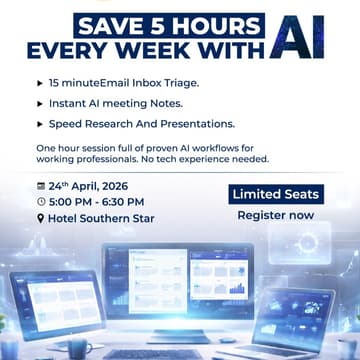 Cover Image for Save 5 Hours Every Week With AI