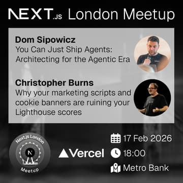Cover Image for Next.js London Meetup
