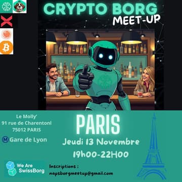 Cover Image for WeAreSwissBorg - Paris Meet Up
