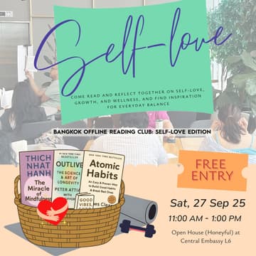 Cover Image for Bangkok Offline Reading Club: Self-love Edition