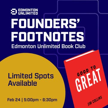 Cover Image for Founders' Footnotes: An Edmonton Unlimited Bookclub