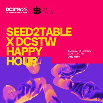 Cover Image for DCSTW Tuesday HH w/Seed2Table