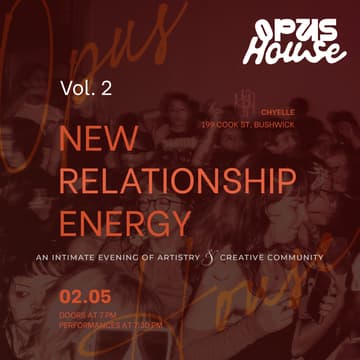 Cover Image for Opus House™ Presents: New Relationship Energy