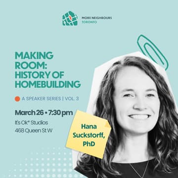 Cover Image for Making Room: A Toronto History of Homebuilding