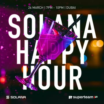 Cover Image for Solana Happy Hour