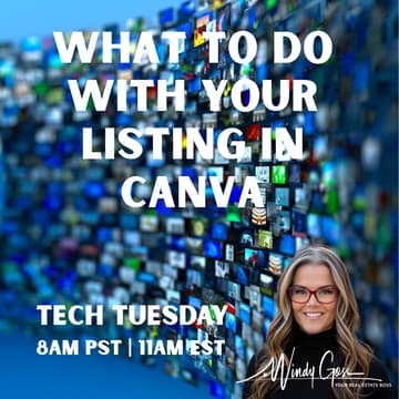 Cover Image for What to do with your Listing in Canva