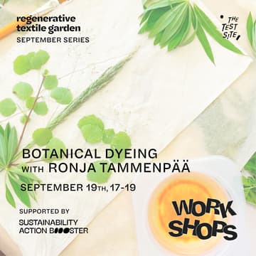 Cover Image for Botanical Dyeing with Ronja Tammenpää