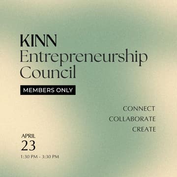 Cover Image for Kinn Entrepreneurship Council