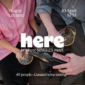 Cover Image for Meet Me For Wine HERE