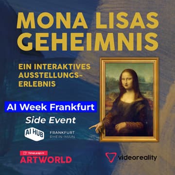 Cover Image for AI Week Satellite Event @ Artworld "Mona Lisas Geheimnis"