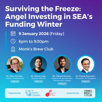 Cover Image for Surviving the Freeze: Angel Investing in SEA’s Funding Winter