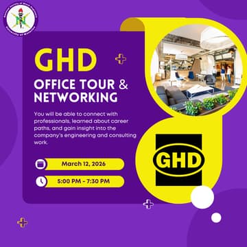Cover Image for NSBE UW & GHD - Office Tour