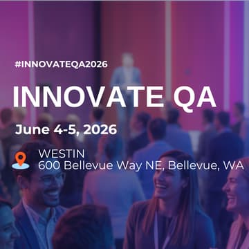 Cover Image for Innovate QA 2026 - AI + Quality - 2-day event