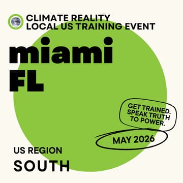 Cover Image for Miami, FL - Climate Reality Local Training Event