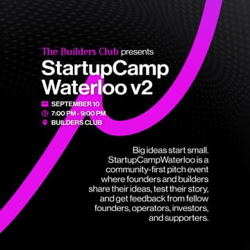 StartupCampWaterloo v2 的封面图片