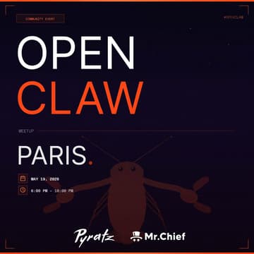 Cover Image for OpenClaw Meetup Paris 🦞 May Edition