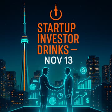 Cover Image for Startup Investor Drinks Toronto