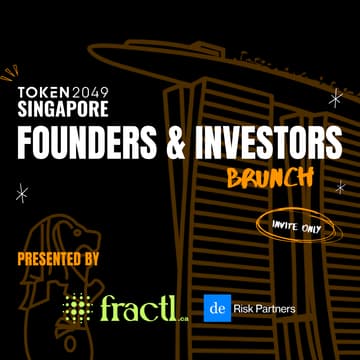 Cover Image for Token2049 Singapore Founders & Investors Brunch ✨ (invite only)