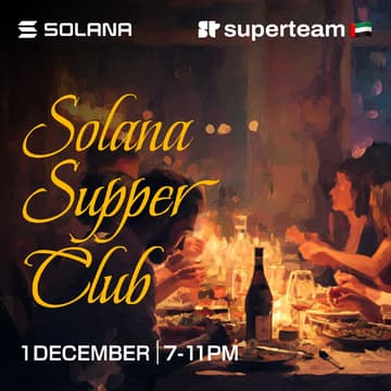 Cover Image for Solana Supper Club