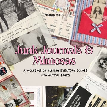 Cover Image for Amsterdam | Junk Journaling Workshop & Mimosas