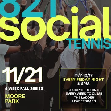 Cover Image for 821 Tennis Social: Week 3