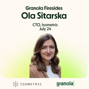 Úvodní obrázek pro Granola Firesides with Ola Sitarska