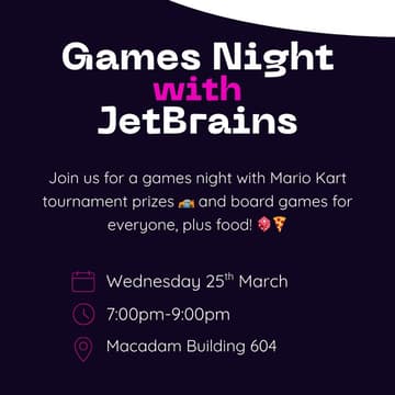 Cover Image for Game Night with JetBrains!