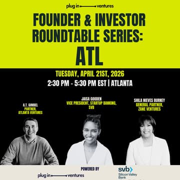 Cover Image for Founder and Investor Roundtable Series: ATL
