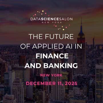 Cover Image for DSS 🗽 NYC | THE FUTURE OF APPLIED AI IN FINANCE AND BANKING