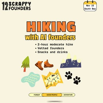Cover Image for Scrappy Founders Go Hiking
