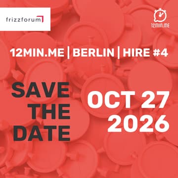 Cover Image for 12MIN.ME | BERLIN | HIRE 😍 #4
