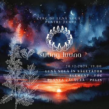 Cover Image for Cerc de lună nouă pentru femei - SUUNA LUUNA (decembrie)