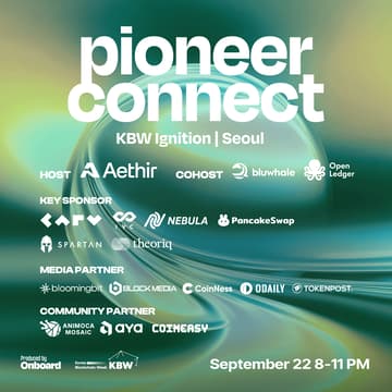 Cover Image for Pioneer Connect: KBW Ignition | Seoul