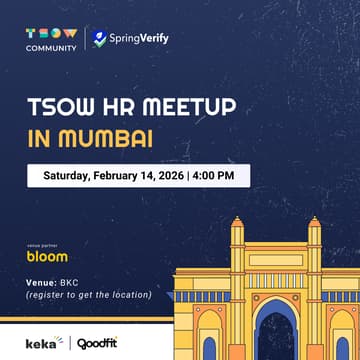 Cover Image for TSOW HR Meetup in Mumbai