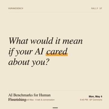 Cover Image for AI Benchmarks for Human Flourishing